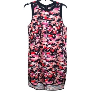 Sam Edelman NWT Watercolor Abstract Floral Sleeveless Dress Size Medium